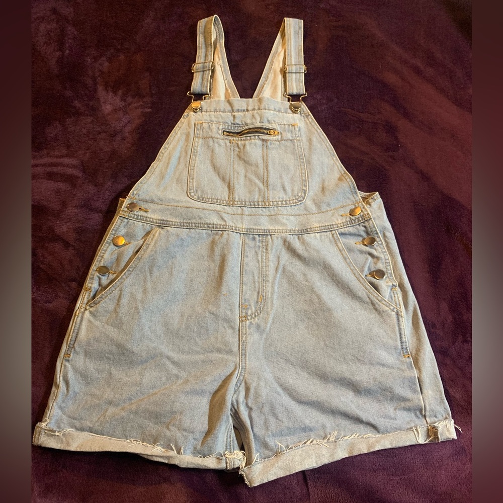 Light blue vintage overalls